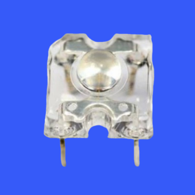 0.5W アンバー カラー スーパー フルックス ピラハ LED 統合 ゼナー チップ 保護 80度 5mm LED 警告灯と矢印灯