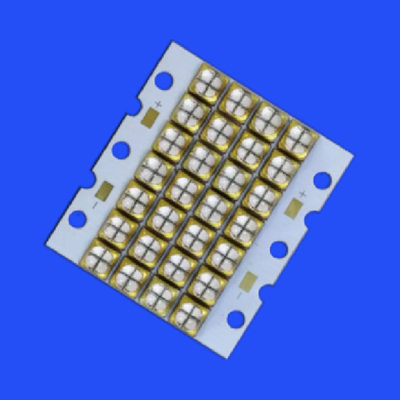 50*54mm 5054 365nm 240-300W 60度 COB UVA モジュール プリント 粘着 固化