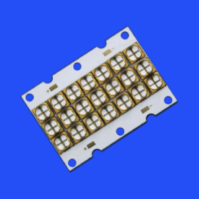 50*35mm 5035 365nm 150-250W 60deg UVA配列UVモジュール PCBボードパッケージ用