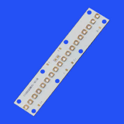 100*20mm 10020 365nm 30-50W 30deg 60deg UVA LED配列モジュール